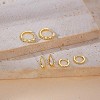 Freekiss 3 Pairs Gold Hoop Earrings Set: Dainty Stud Earrings Trendy Small 14K Gold Plated Hypoallergenic Dangle Cartilage - 4 of 4