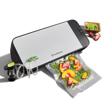 FoodSaver White Food Vacuum Sealer with Bonus Handheld Vacuum