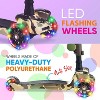 Hurtle ScootKid 3-Wheel Toddler Toy Scooter with LED Lights, Ages 1+, Fold-Out Seat - 4 of 4