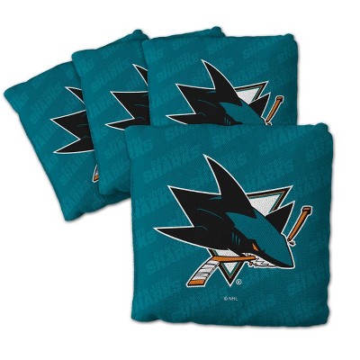 NHL San Jose Sharks 4pk Teal Toss Game Set