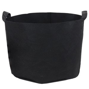 Sunnydaze Garden Grow Bag with Handles Non-Woven Polypropylene Fabric, Black - 1 of 4