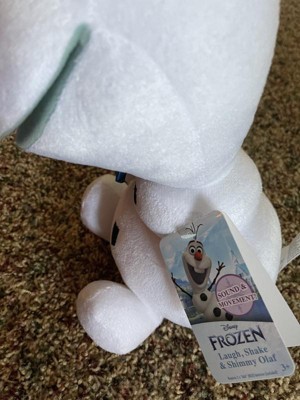 Disney Frozen Laugh Shake & Shimmy Olaf Stuffed Animal