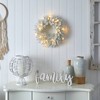 Nearly Natural 18" Pre-lit LED Colorado Spruce Artificial Christmas Wreath: Indoor/Outdoor Decor, Battery Operated - 2 of 4