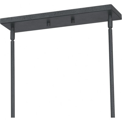 Lincoln Distressed Iron 5-Light Rectangular Chandelier