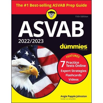 2022 2023 Asvab For Dummies 11th Edition By Angie Papple Johnston Paperback Target