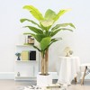 ArtificialTree, Tall Fake Plants for Indoor Outdoor Decor, Large Faux Tree for Home Office Decor Living Room Porch Patio - 3 of 3