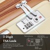 Kumasinova Hardshell PP Luggage Set of 4,Lightweight&Durable Spinner Suitcases with TSA Lock,Impact-Resistant Luggage,14/20/24/28" - 2 of 4