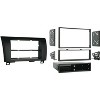 Metra® Single- or Double-DIN ISO Installation Kit for 2007 through 2013 Toyota® Tundra/Sequoia 2008 and Up in Black - 2 of 4