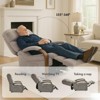 Aukfa Power Lift Recliner Chair with Massage & Heat – Dual Motor Electric Recliner for Elderly, 180° Adjustable Backrest - 2 of 4