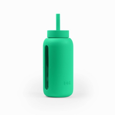 Bink 27oz Day Water Bottle Straw Cap Emerald