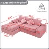 Dolonm Single Recliner Sofa: 300lb Capacity, Chenille Fabric, Ergonomic Design for Living Room/Study -6 Color - 2 of 4