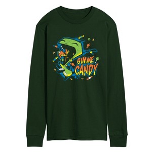 Men's - Invader Zim - Gimme Candy Gir Long Sleeve Graphic T-Shirt - 1 of 2