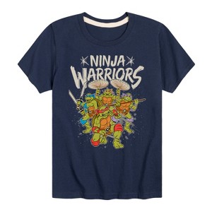 Boys' - Teenage Mutant Ninja Turtles - Ninja Warriors Short Sleeve Graphic T-Shirt - 1 of 4