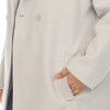 White Mark Plus Size Classic Walker Coat - 4 of 4