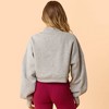 Blogilates Women's Marshmallow Mockneck Sweatshirt - 2 of 4