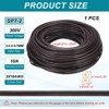 Unique Bargains SPT-2 Lamp Cord Insulated Conductor 18/2 PVC Covered Wires - 2 of 4