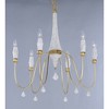 Maxim Lighting Claymore 6 - Light Chandelier in  Claystone/Gold Leaf - 3 of 3