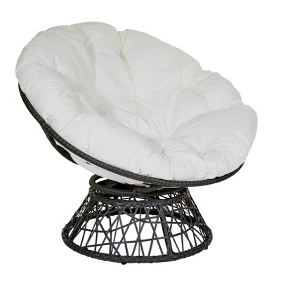 Papasan Chair Off-White - OSP Home Furnishings