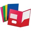 Oxford Fashion PolyPort Twin-Pocket Portfolio Polypropylene Assorted 25/Box 99810 - 3 of 3