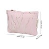 Unique Bargains Durable Embossment Oil Painting Handheld Makeup Bag 1 Pc - 2 of 4