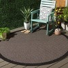 Beach House BHS406 Power Loomed Stain Resistant Non-Shedding Indoor/Outdoor Rugs - Safavieh - 3 of 4