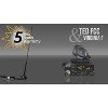 PRESIDENT ELECTRONICS CB Radio Starter Kit with TED FCC 40-Channel 12-Volt AM/FM CB Radio and Virginia F Magnet-Mount Antenna in Black - 3 of 4