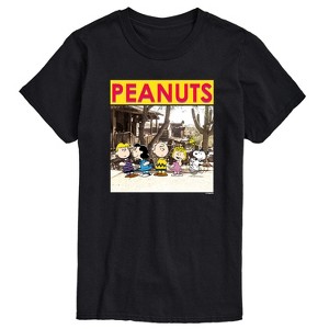 Men's - Peanuts - Snoopy Woodstock Beagle Scout Adventures Short Sleeve Graphic T-Shirt - 1 of 4