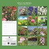 2026 Square Wall Calendar, Wild Flowers, 16-Month Floral Theme with 180 Reminder Stickers (12x12 In) - 4 of 4