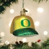 Old World Christmas Blown Glass Ornament for Christmas Tree, Oregon Baseball Cap - 2 of 3