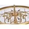 Elegant Lighting Sydney 17 - Light Chandelier in  Satin Gold - image 3 of 3