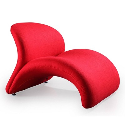Set of 3 Multi-Color Geometric Slipper Chairs with Metal Legs