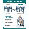 BI&SEA High chair with connecting tray, 24 inch HDPE pole high outdoor chair, suitable for balcony, outdoor - 4 of 4
