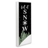 Stupell Industries Let It Snow Winter Scene, 10" x 24" - 3 of 4
