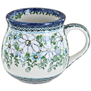 Blue Rose Polish Pottery K04D Galia Large Bubble Mug - 1 of 1