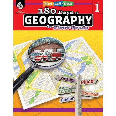 180 Days of Geography for First Grade - (180 Days of Practice) by  Rane Anderson (Paperback)