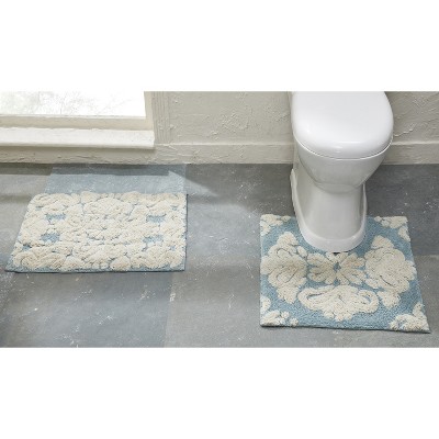 Medallion Collection 100% Cotton Tufted Bath Rug Set of 2 - Better Trends