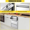 15x20x26 inch Triple Drawer Outdoor Kitchen BBQ Island Stainless Steel With Vent - 4 of 4