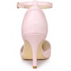 Allegra K Women's Pointed Toe Ankle Strap Stiletto Dress Heels Pumps - 3 of 4