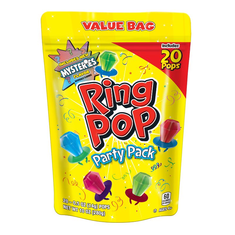 Ring Pop Lollipops and Hard Candy Party Pack - 10oz/20ct, 1 of 9