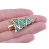 Anna-Kaci Holiday Christmas Multicolor Rhinestone Ornaments Crystal Xmas Brooch Pin - 3 of 4