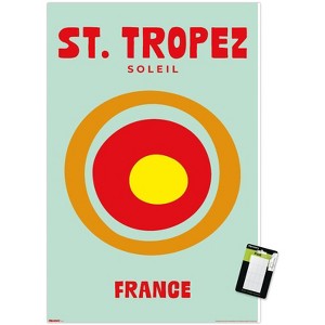 Trends International Reinders: Destinations - Destination St. Tropez Unframed Wall Poster Prints - 1 of 4