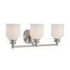 Savoy House Melrose 3 - Light Vanity in  Satin Nickel - 2 of 2