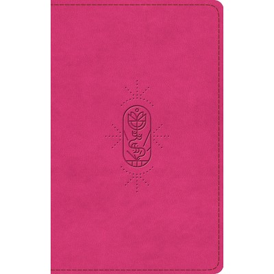 ESV Holy Bible for Kids (Trutone, Berry, the True Vine Design) - by  Esv Bibles (Leather Bound)
