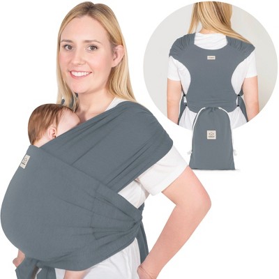KeaBabies D-Lite Baby Wrap Carrier, Adjustable Baby Carrier, Baby Sling, Newborn, Infant, Toddler 7-44lbs