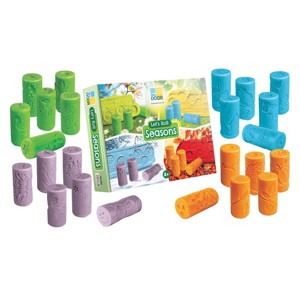 Yellow Door Let's Roll - Seasons Dough Rollers - 24 Seasonally Themed Rollers - 1 of 4