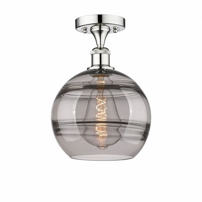 Rochester - 1 Light Semi-Flush Mount In Industrial Style-11.75 Inches Tall and 10 Inches Wide