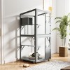 AZL1 Life Concept Pet Crates and Houses Outdoor Cat Catio on Wheels, Cat Cage with Platforms and Condo, Sunlight Roof, Gray, 31.5"*31.5"*70.28" - 2 of 4