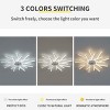 36" Ceiling Fan with Dimmable LED Lights, 6-Speed Reversible Fan with Remote & APP Control for Bedroom or Living Room – The Pop Home - 2 of 4