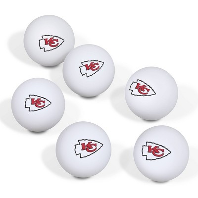 NFL Kansas City Chiefs Table Tennis Balls - 36pk