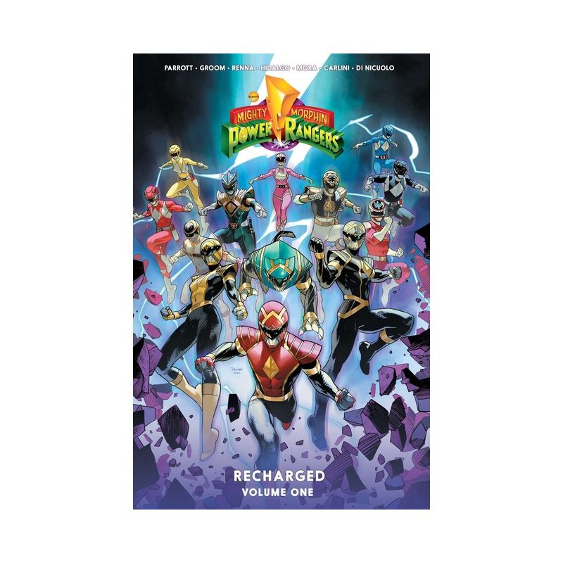 Mighty Morphin Power Rangers: Recharged Vol. 1 - by  Ryan Parrott & Melissa Flores (Paperback), 1 of 2